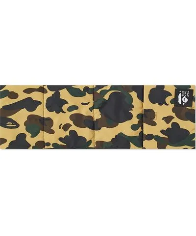 A Bathing Ape Men's 1st Camo Pocket Fleece Scarf