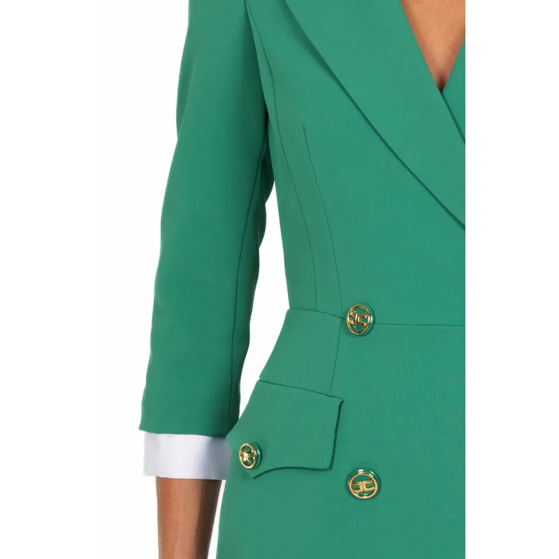 ABITO ROBE MANTEAU DOPPIO PETTO, VERDE