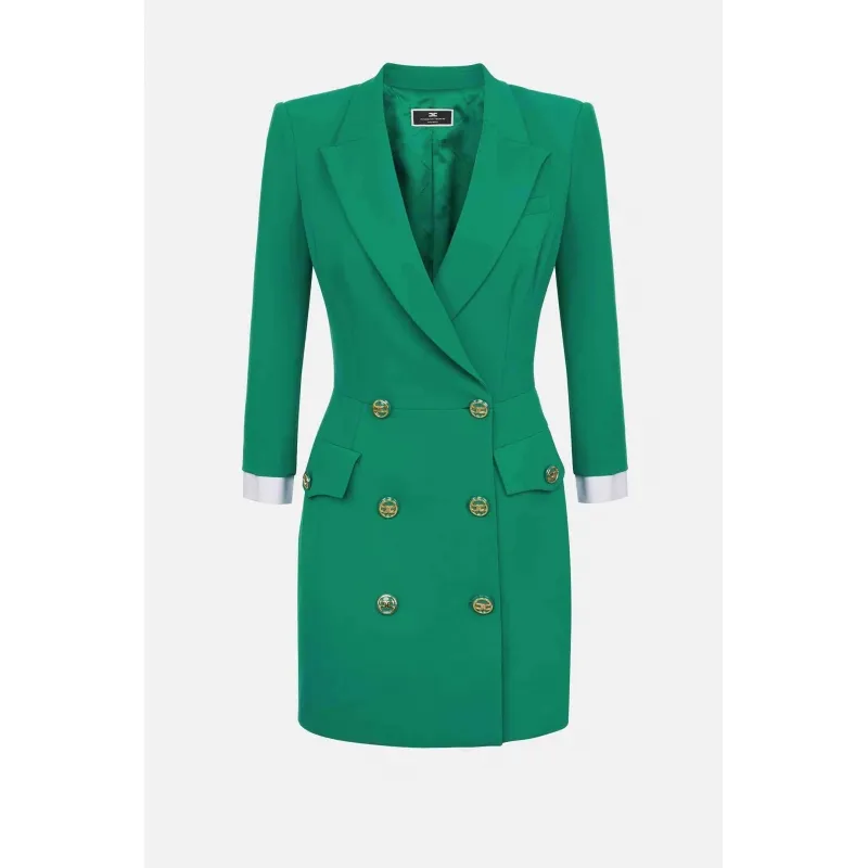 ABITO ROBE MANTEAU DOPPIO PETTO, VERDE