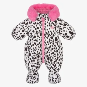 Baby Girls Dalmatian Snowsuit