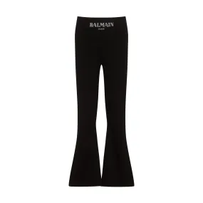 Balmain Leggings black white BV6B29