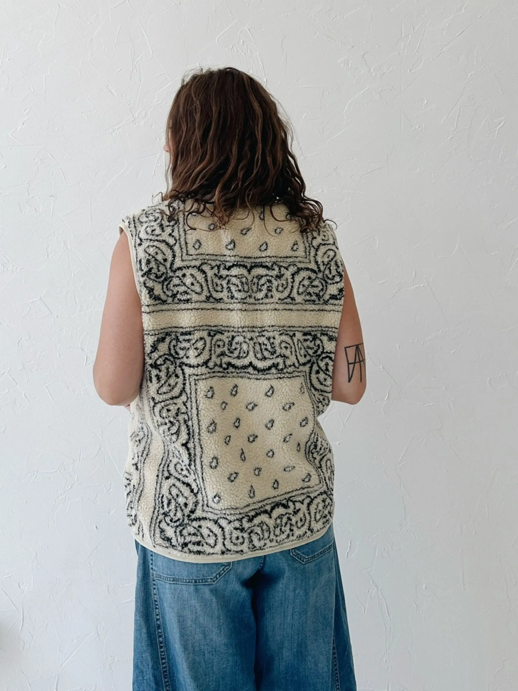 Bandana Sweater Vest