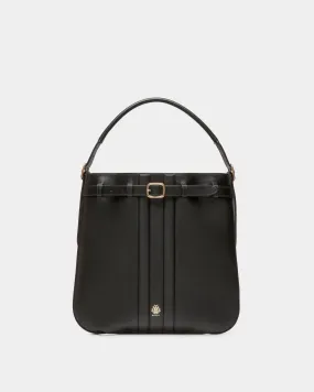 Beckett Crossbody Bag In Black Leather 