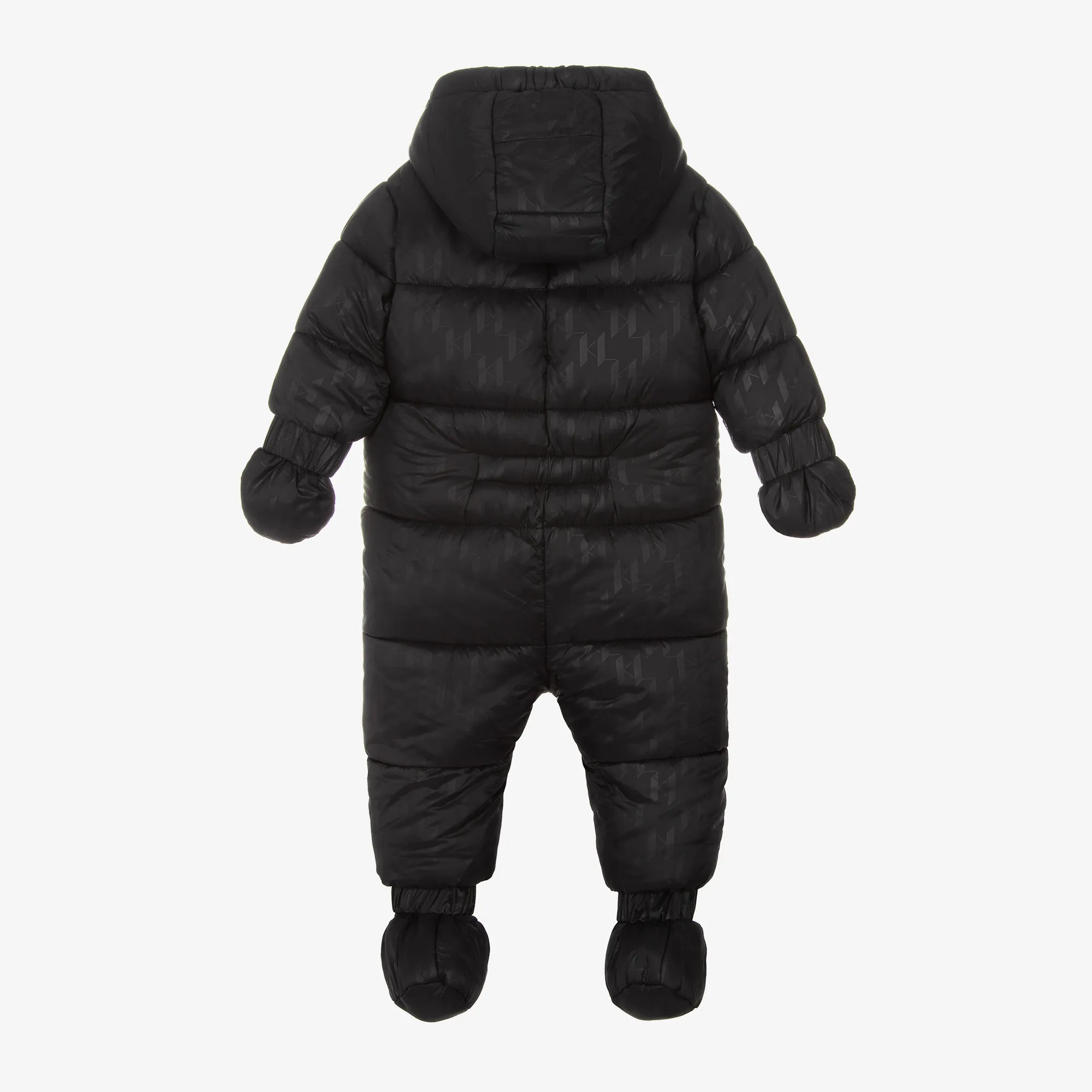 Black Monogram Snowsuit