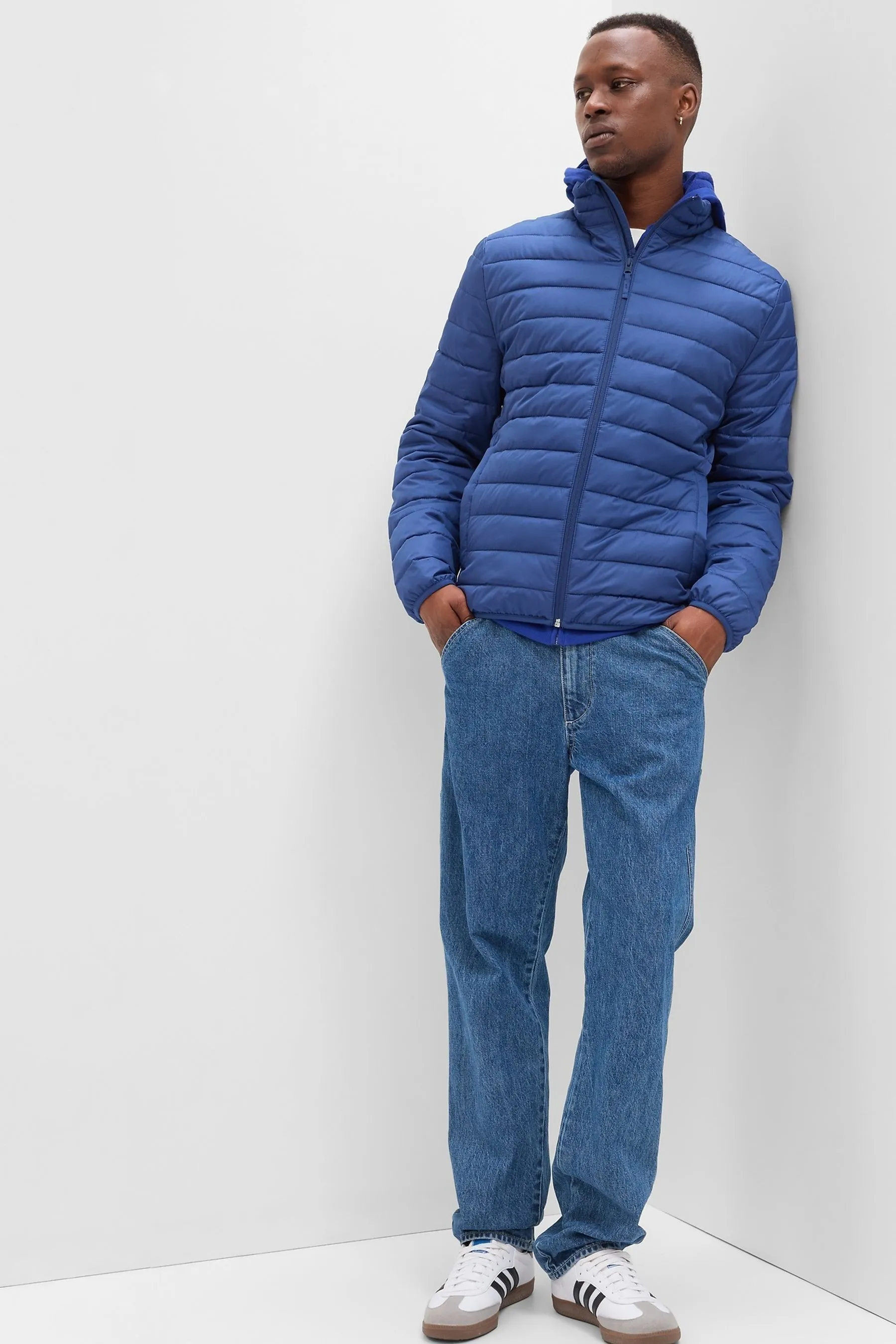 Blue ColdControl Puffer Jacket