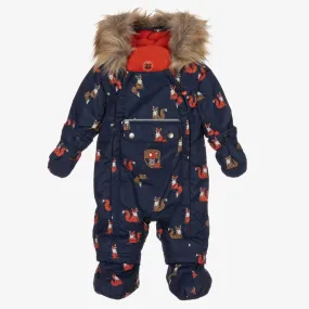 Blue Fox Snowsuit Set