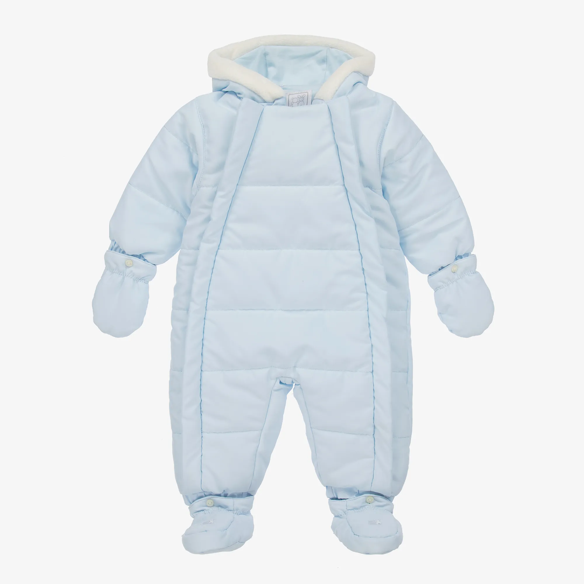 Blue Padded Snowsuit