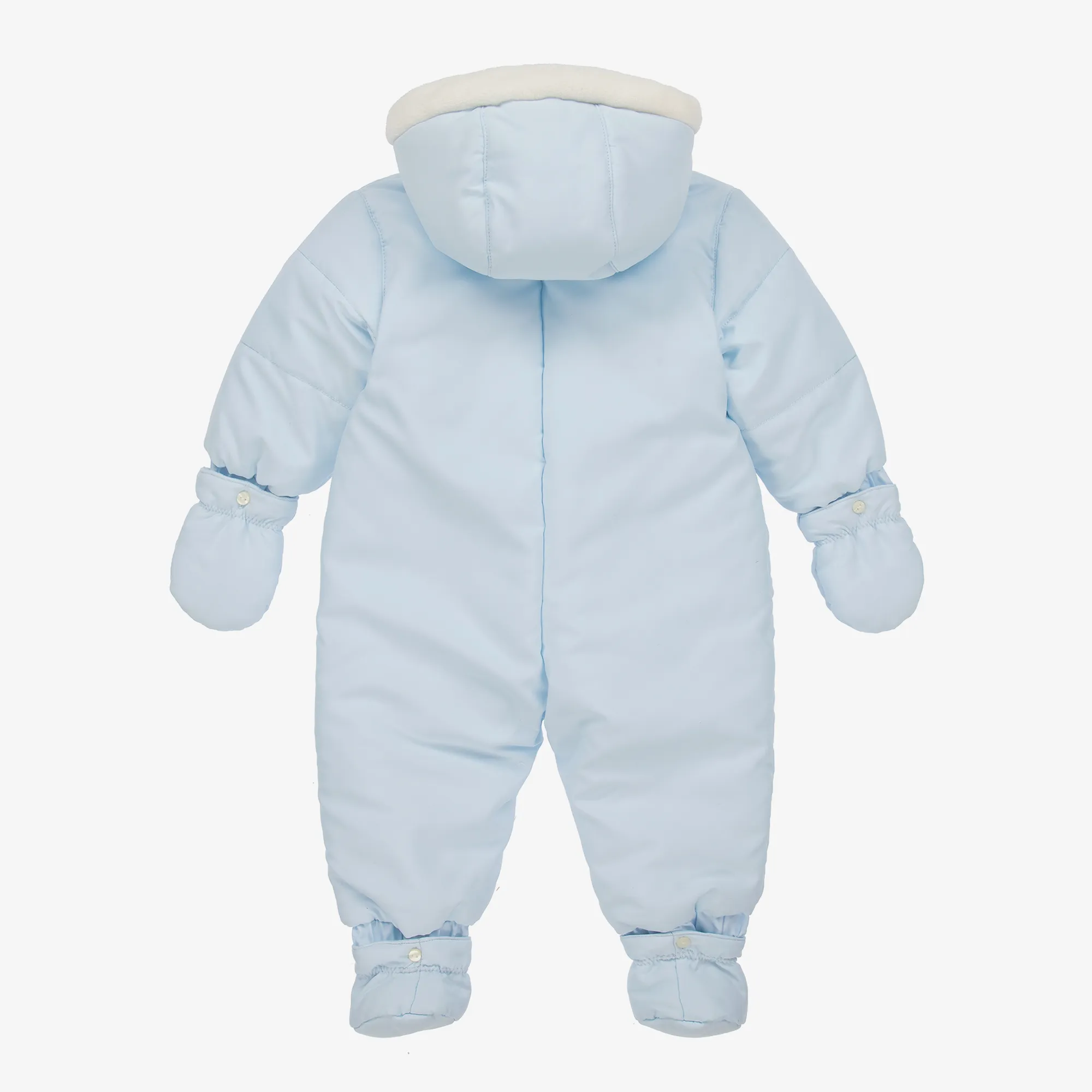 Blue Padded Snowsuit