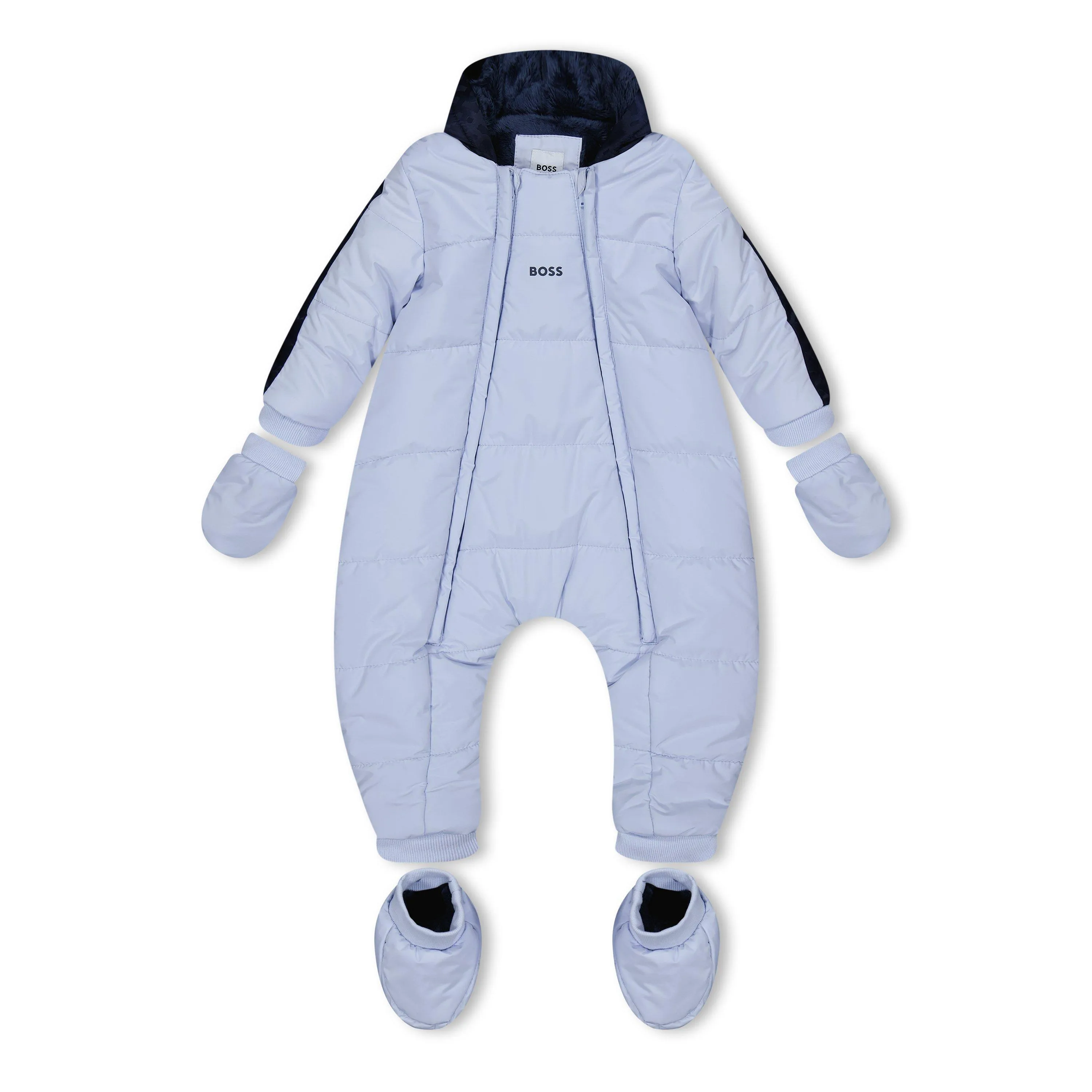 Boss Monogram Snowsuit Babies