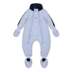 Boss Monogram Snowsuit Babies