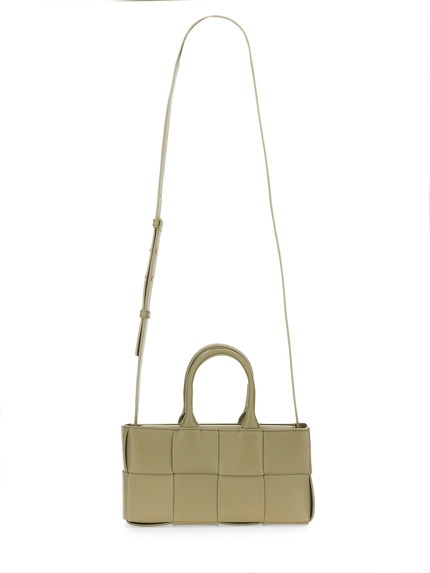 BOTTEGA VENETA    EAST-WEST MINI LEATHER BOW TOTE BAG