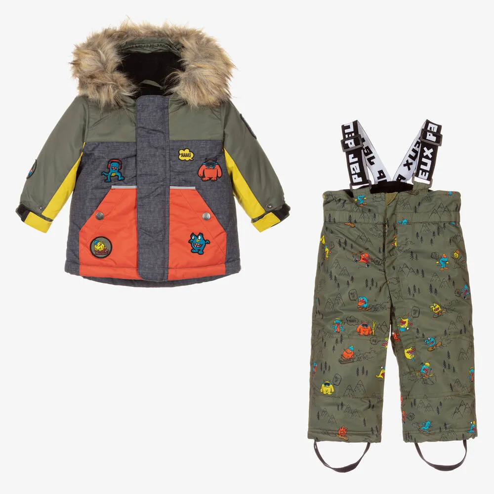 Boys 2 Piece Snowsuit Set