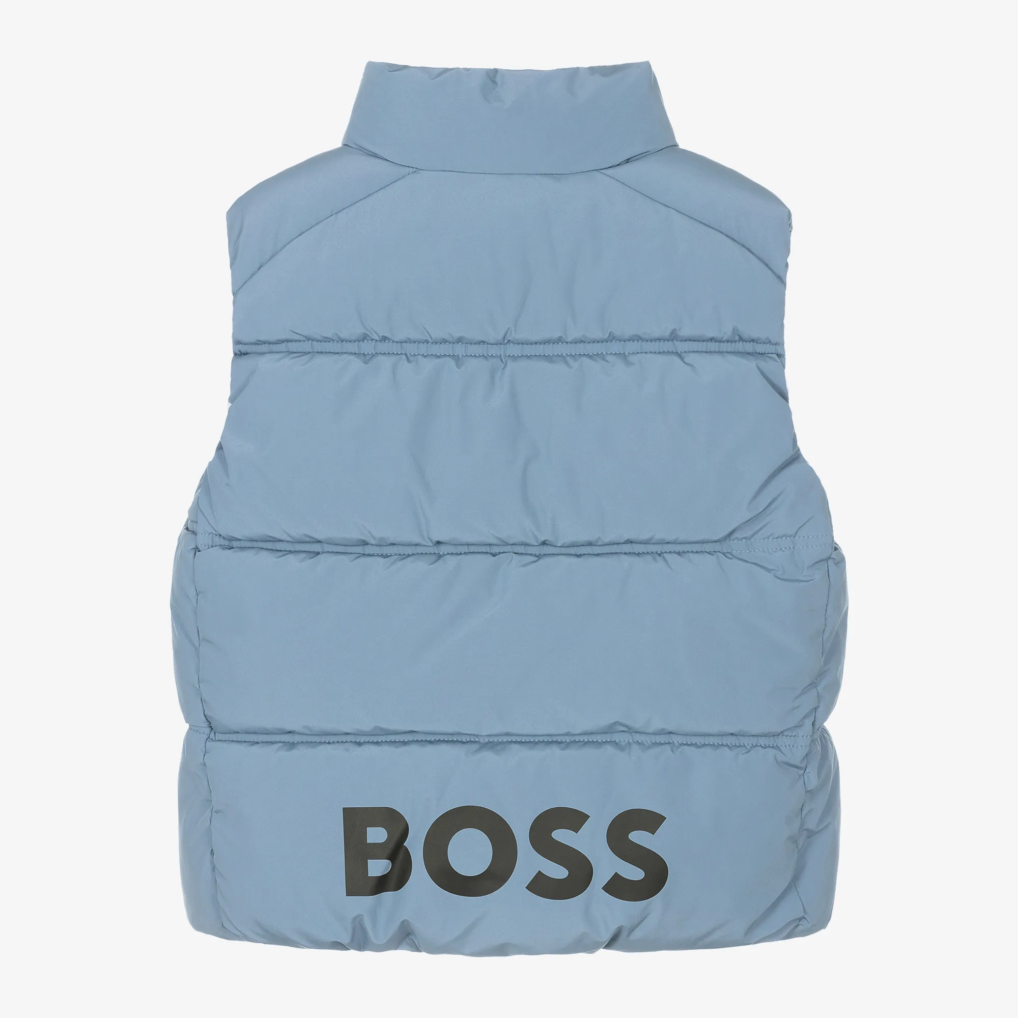 Boys Blue Puffer Gilet