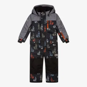 Boys Blue Wolf Snowsuit