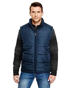 Burnside Puffer Vest B8700 Navy