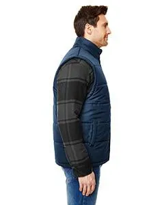 Burnside Puffer Vest B8700 Navy