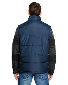 Burnside Puffer Vest B8700 Navy