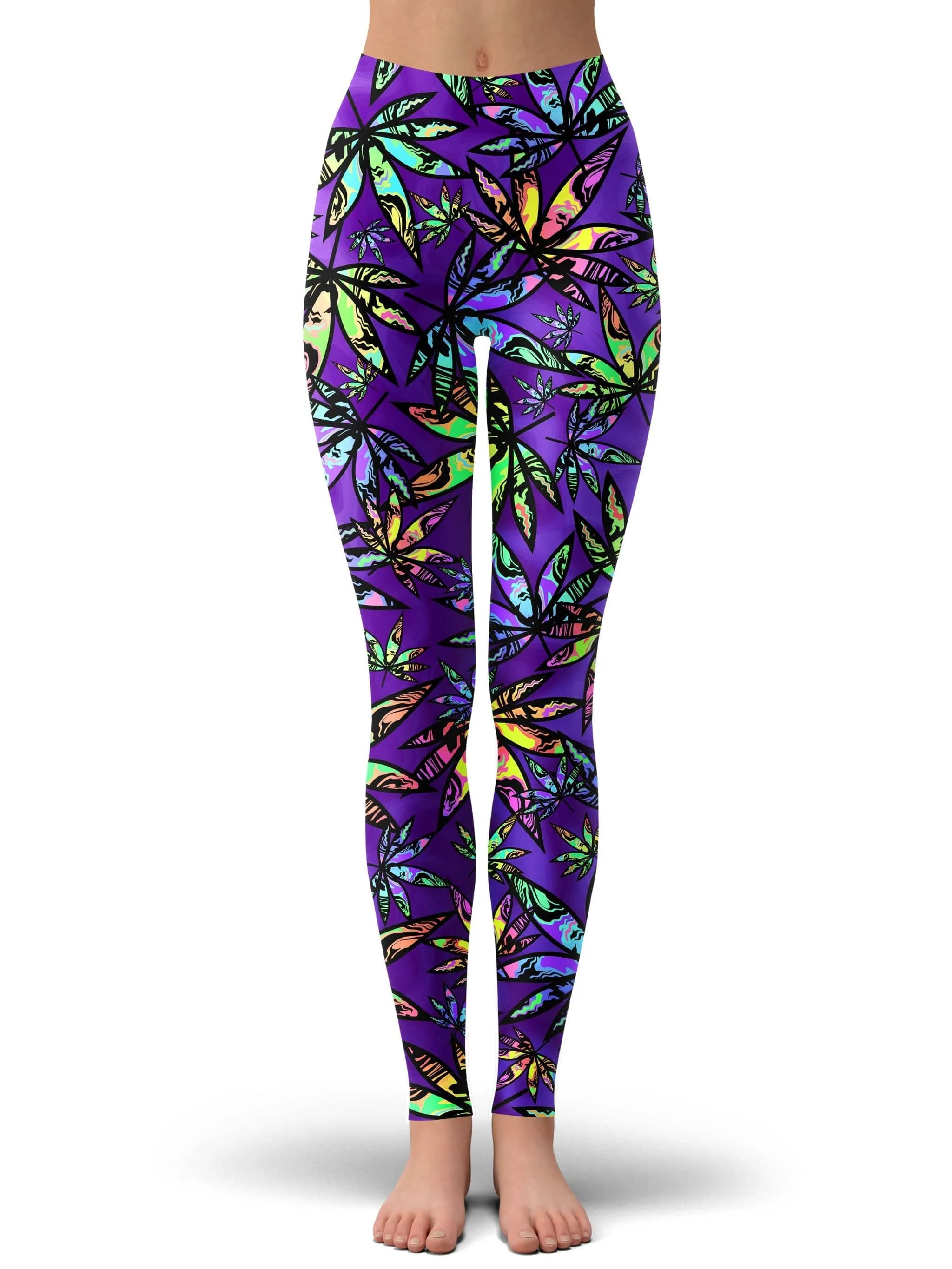 Cannabis Cascade Leggings