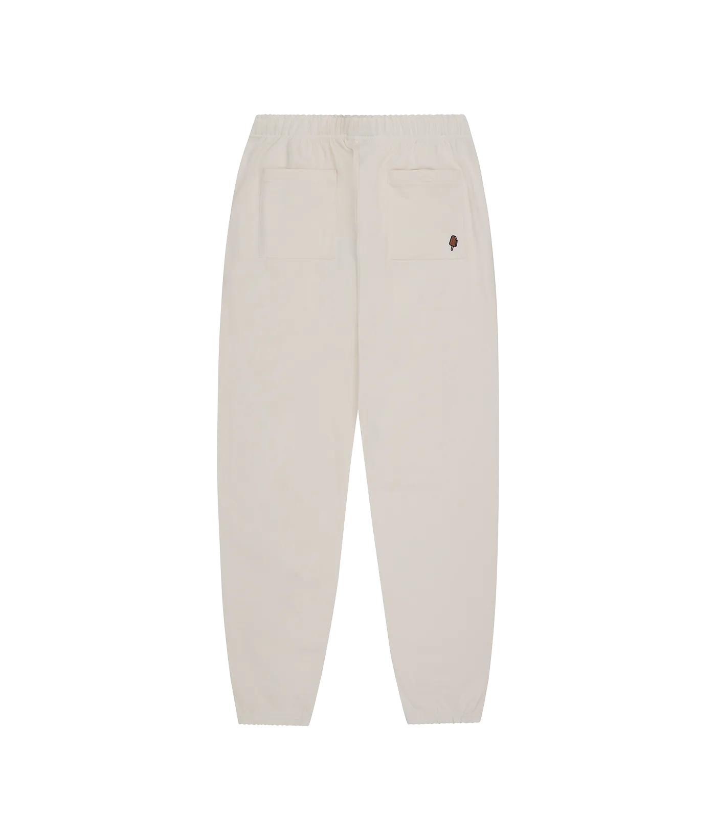 CHROME SCRIPT SWEATPANTS - OFF WHITE