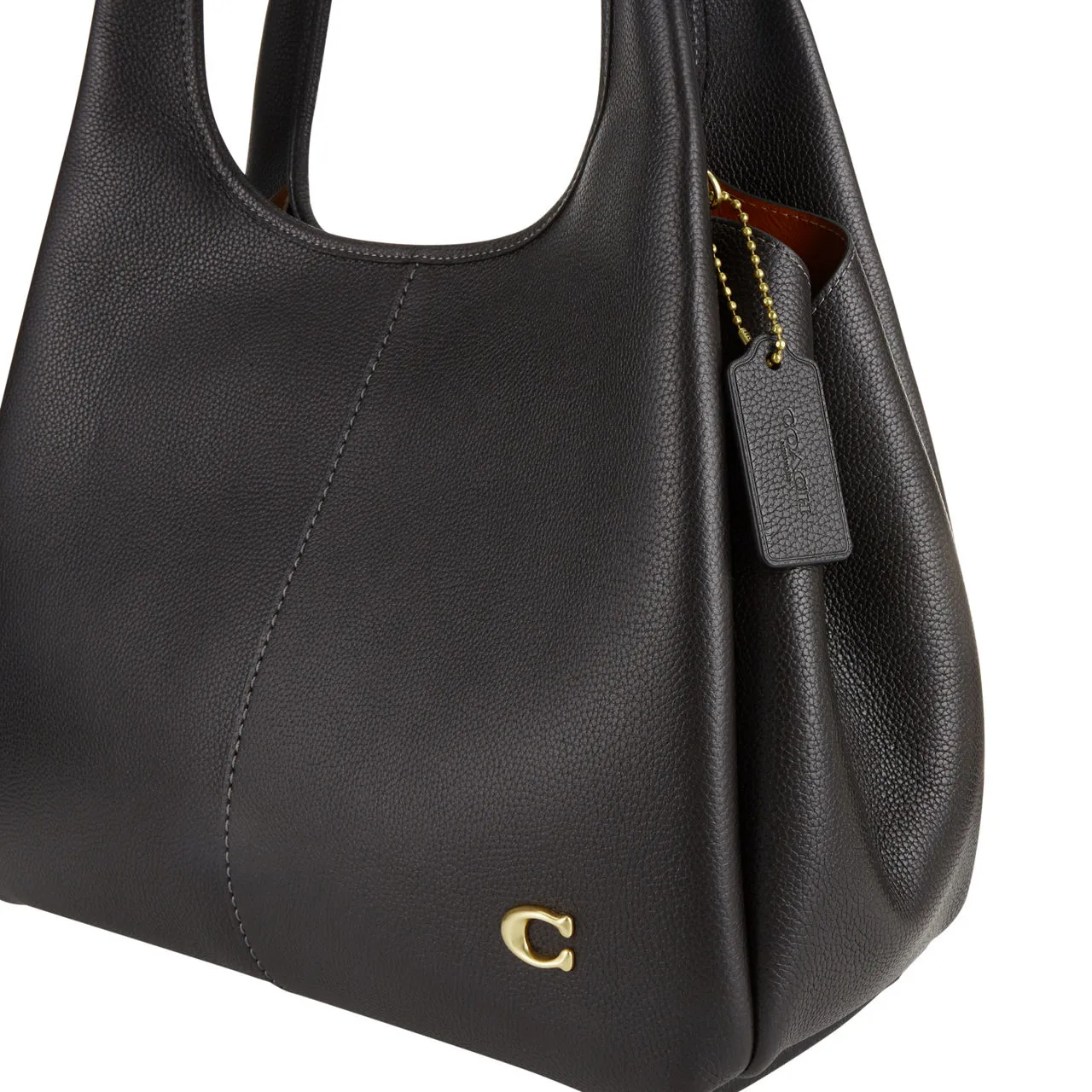 COACH Lana Leather Tote - Black