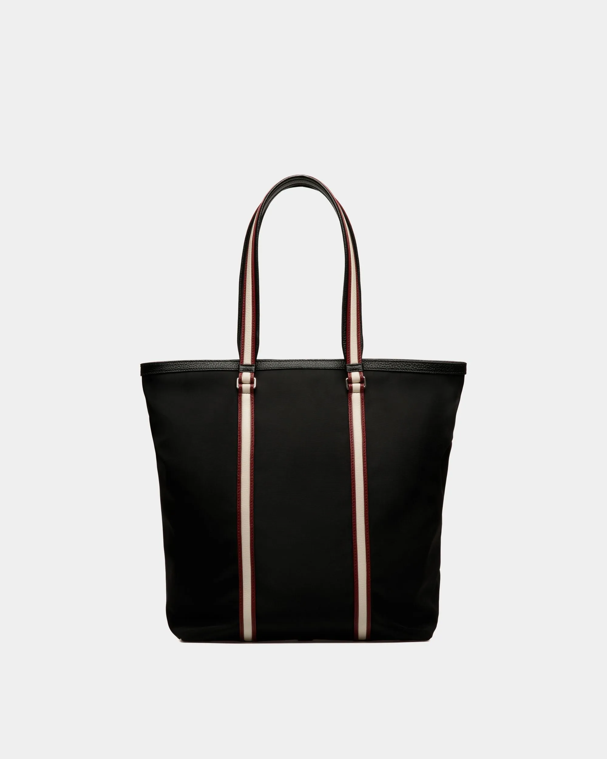 Code Tote In Black Nylon 