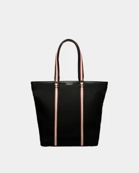 Code Tote In Black Nylon 