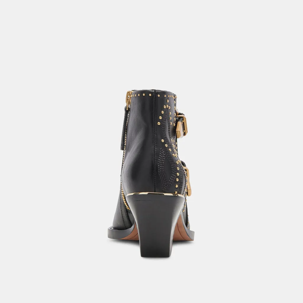 Dolce Vita Ronnie Studded Black Booties