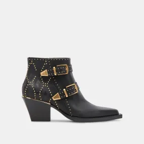 Dolce Vita Ronnie Studded Black Booties