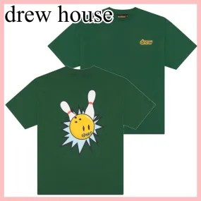 drew house  |Unisex Street Style Cotton Short Sleeves Skater Style