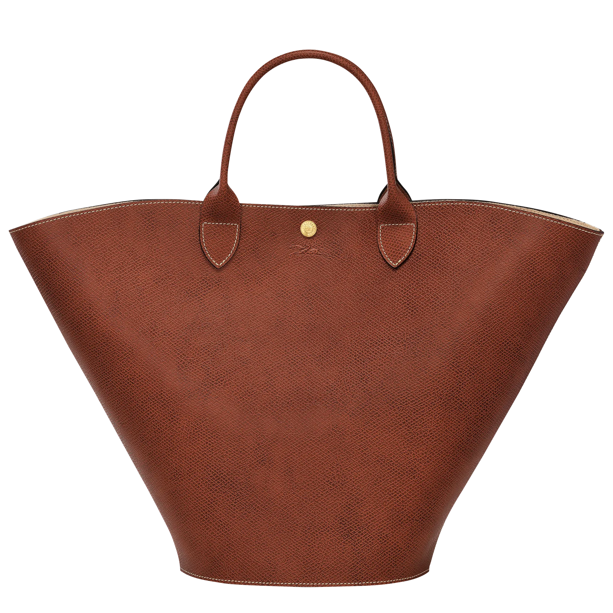 Épure XL Tote bag Brown - Leather