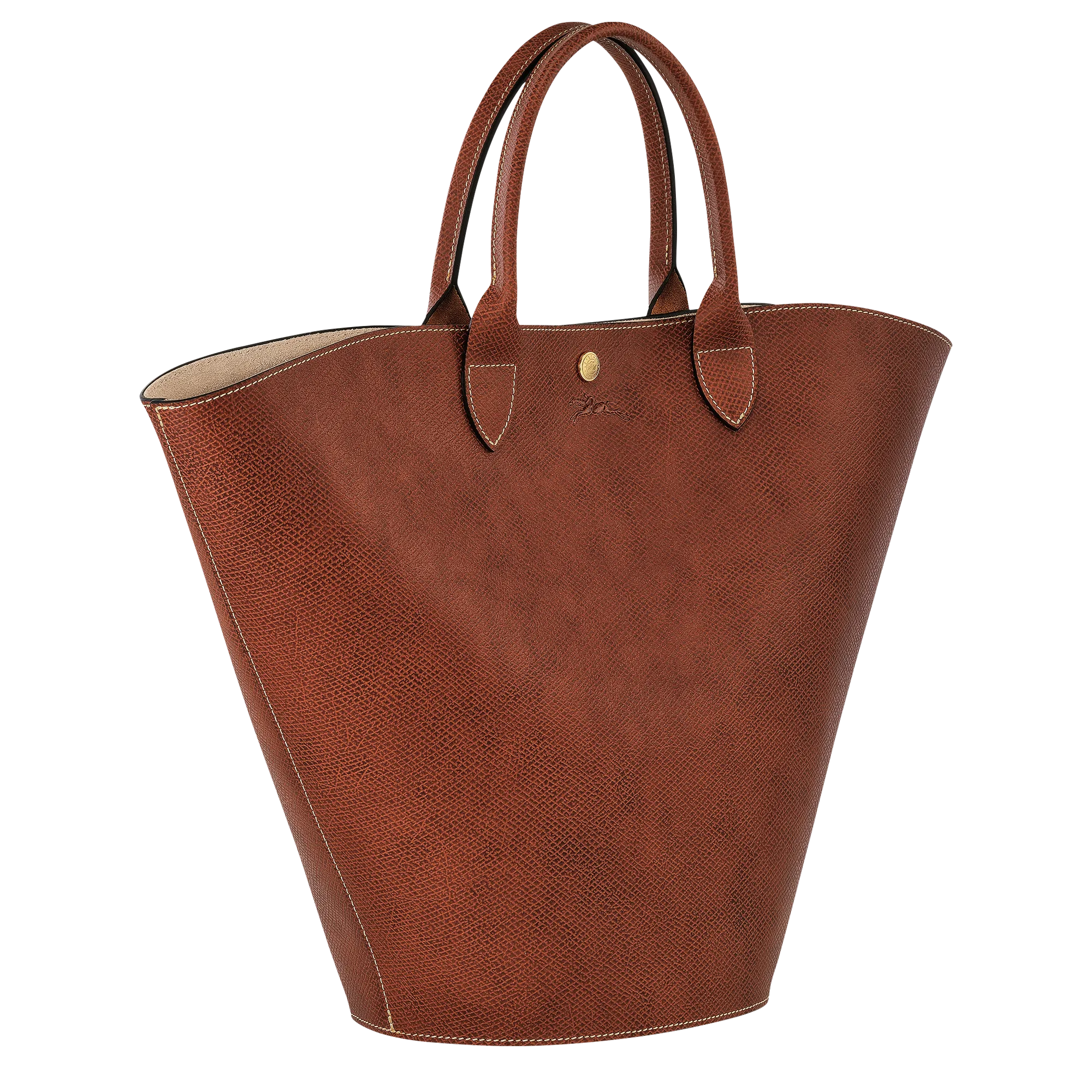 Épure XL Tote bag Brown - Leather