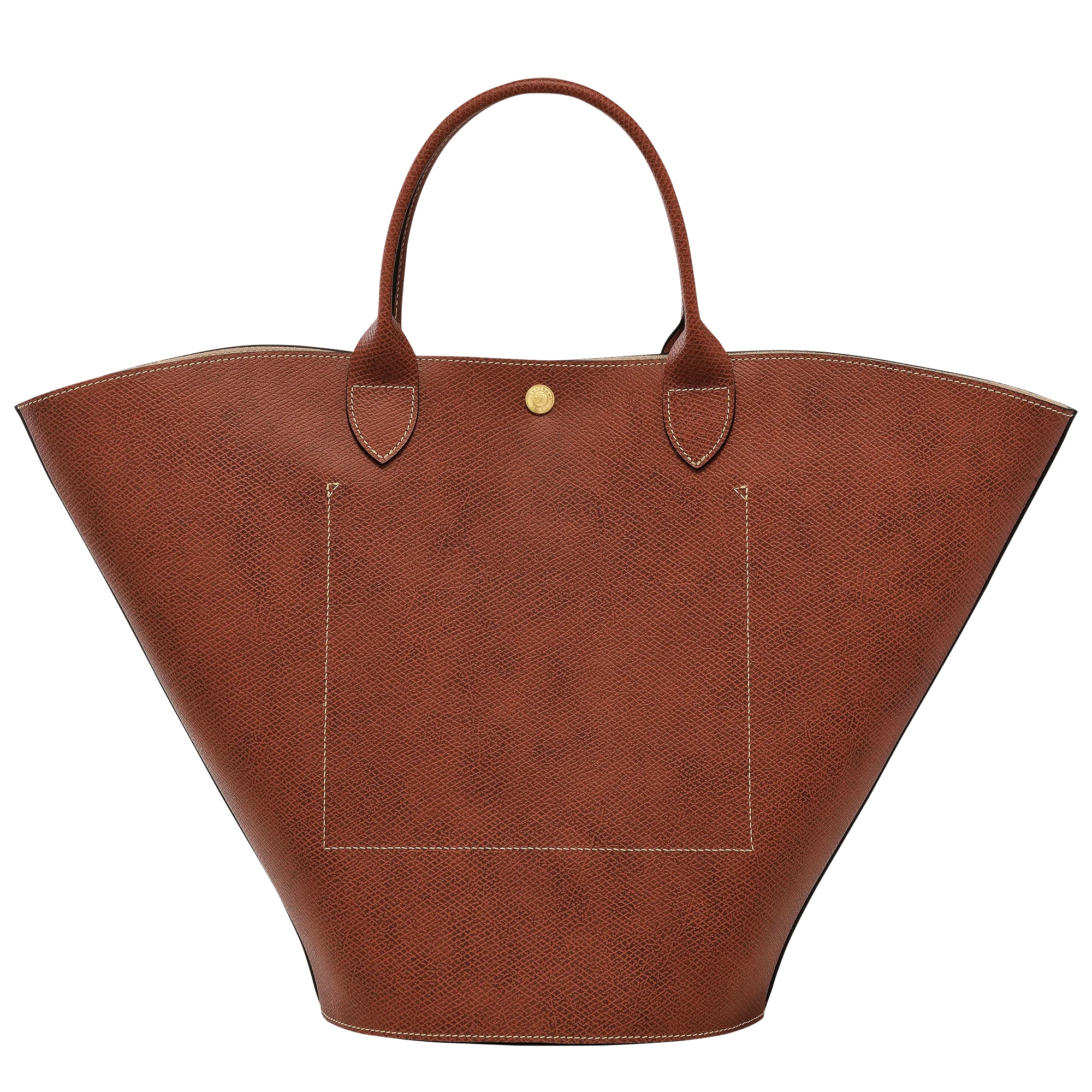 Épure XL Tote bag Brown - Leather