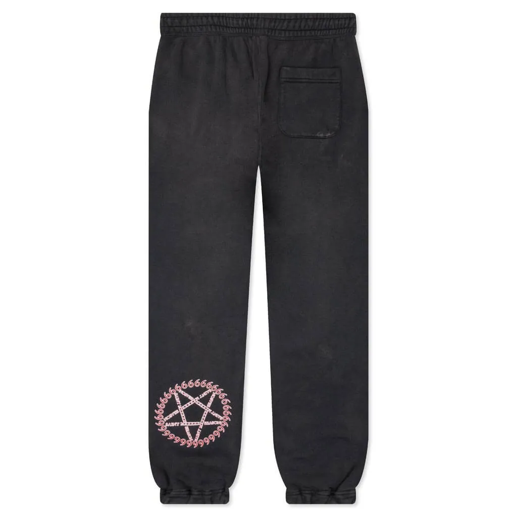 Eyeball Sweatpants - Black