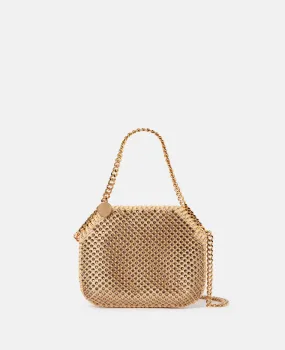 Falabella Crystal Mesh Mini Tote Bag