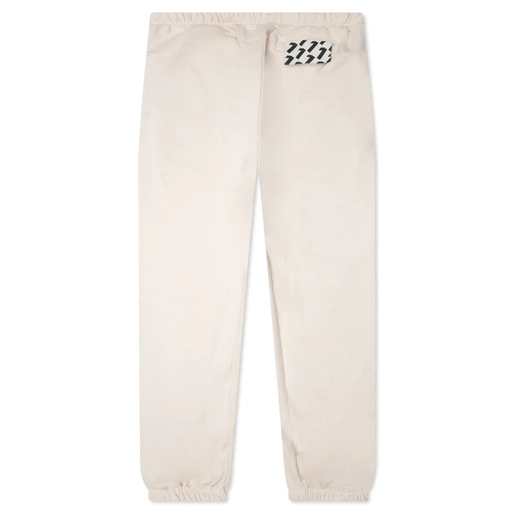 Fasting For Faster Sweatpants - Vintage White