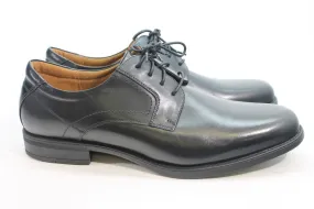 Florsheim Midtown Plain Toe Men's Black Oxfords 13M(ZAP20122)