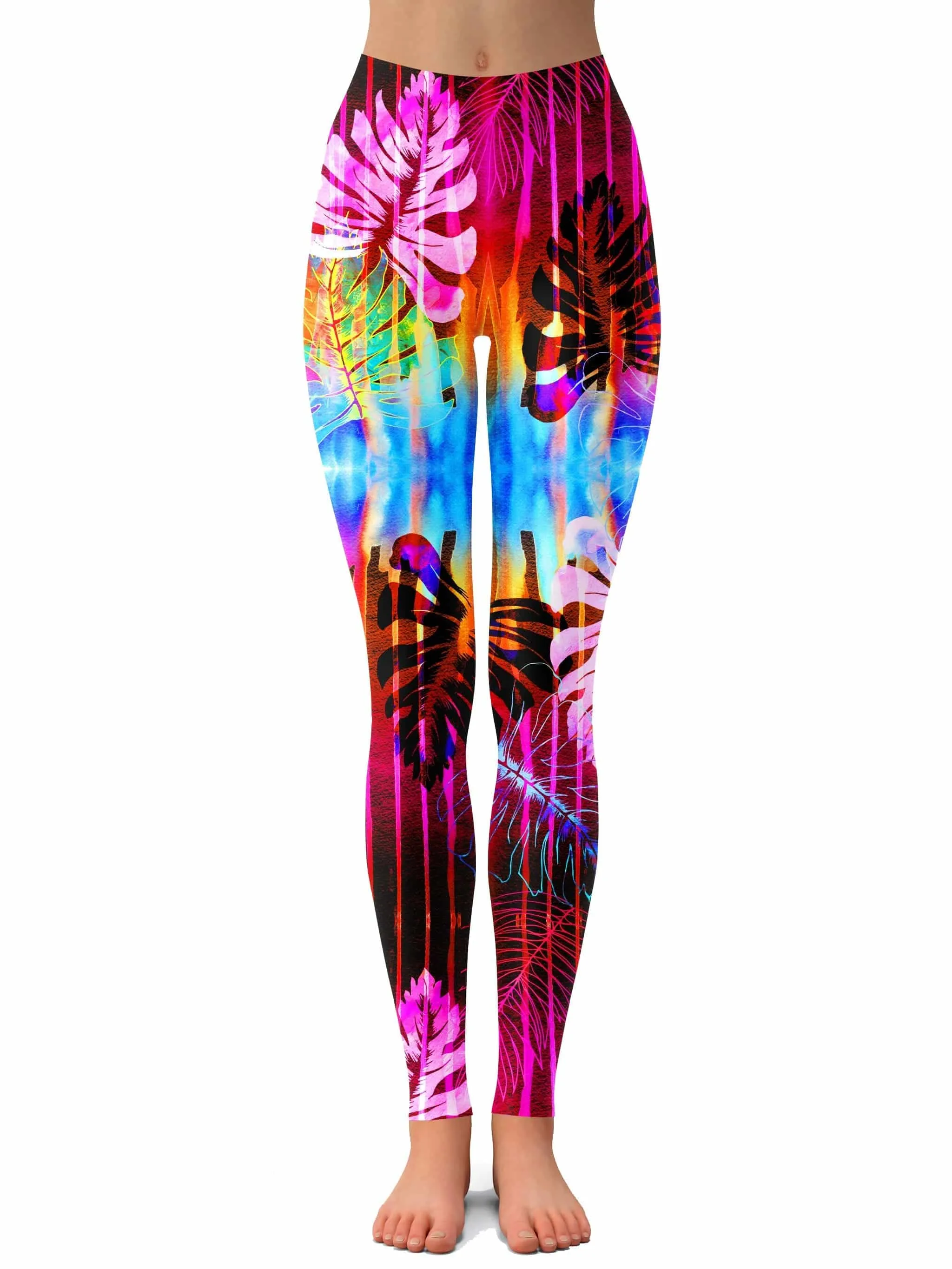 Fluorescent Jungle Leggings