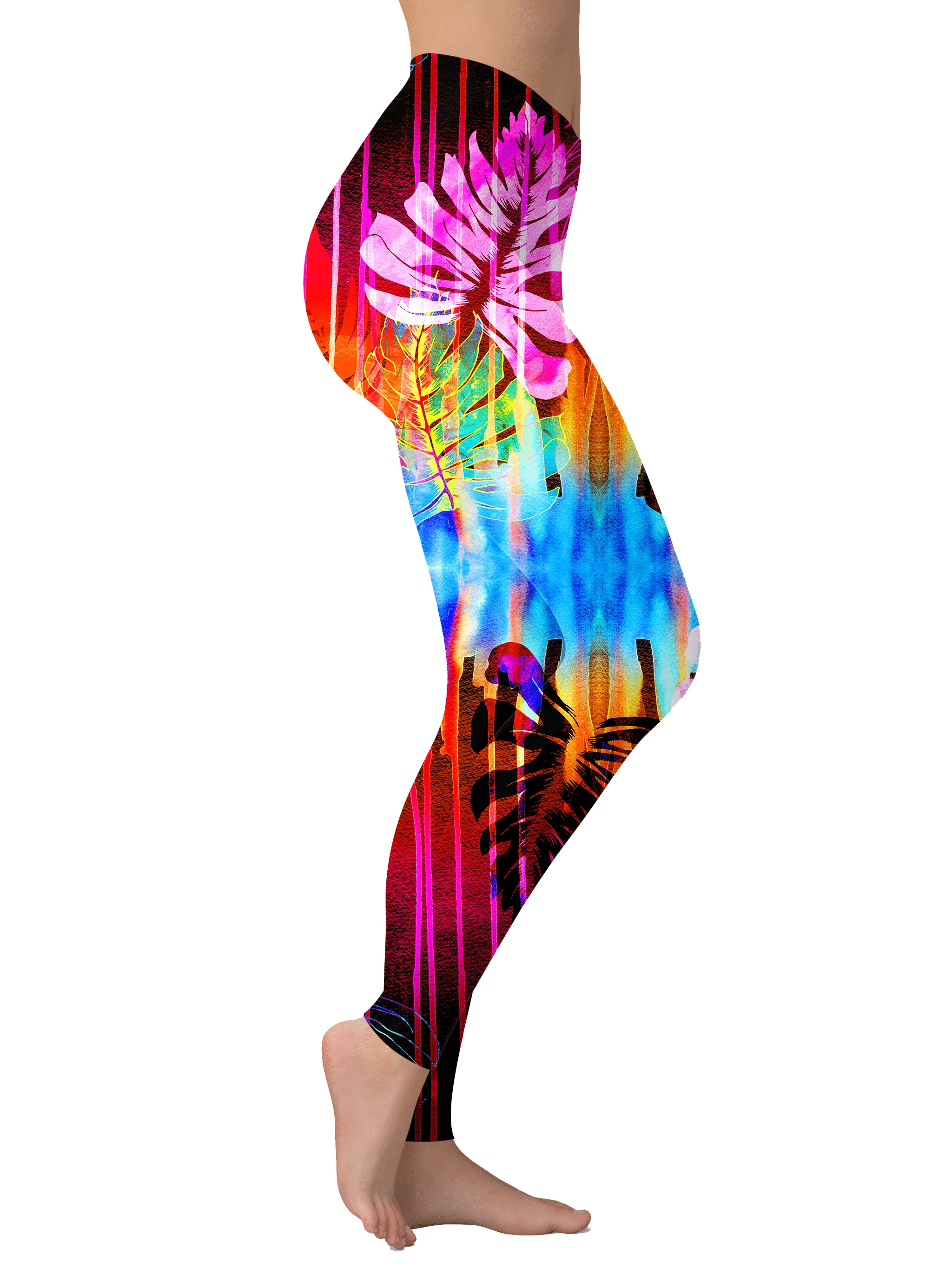 Fluorescent Jungle Leggings