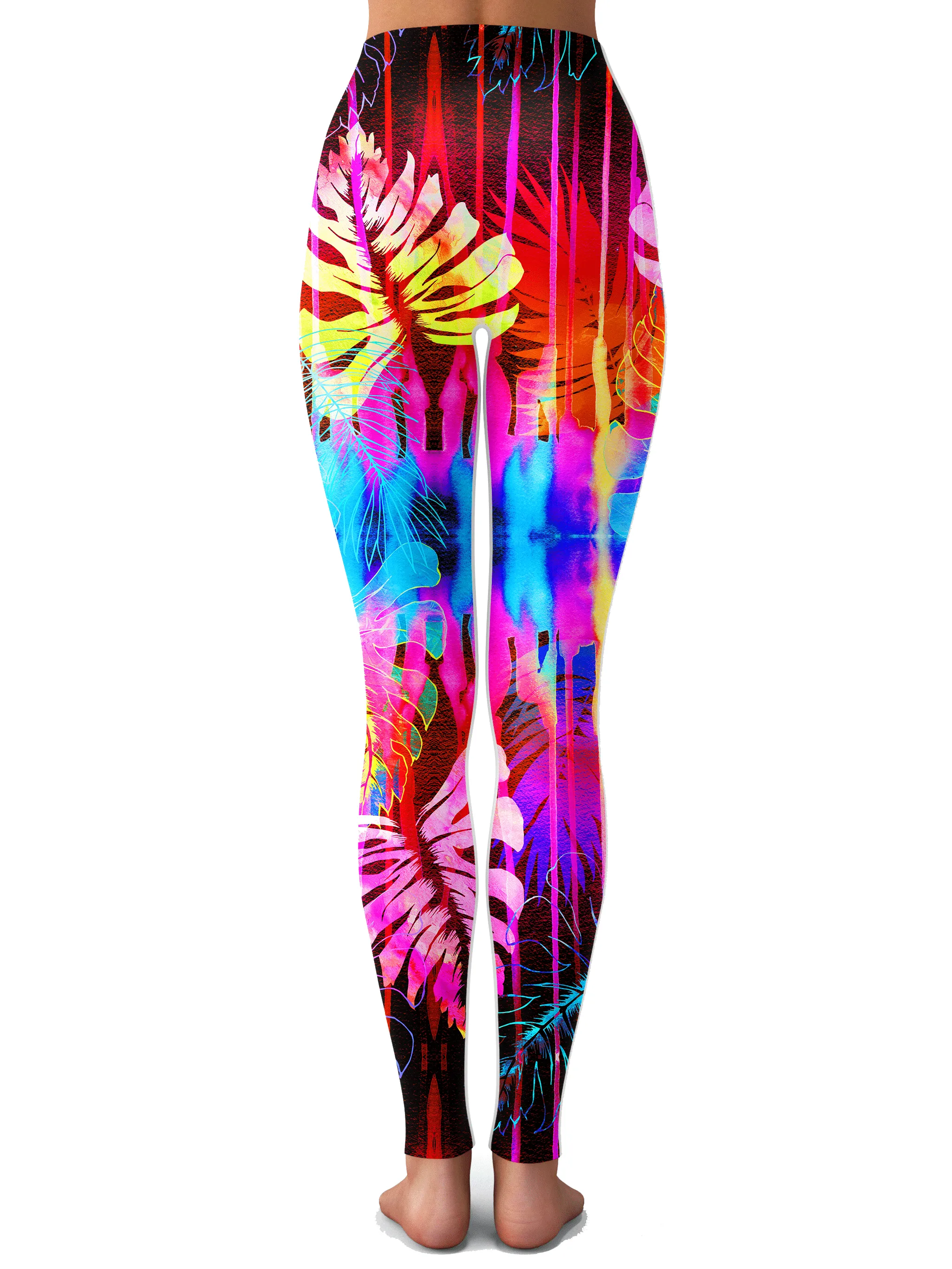 Fluorescent Jungle Leggings