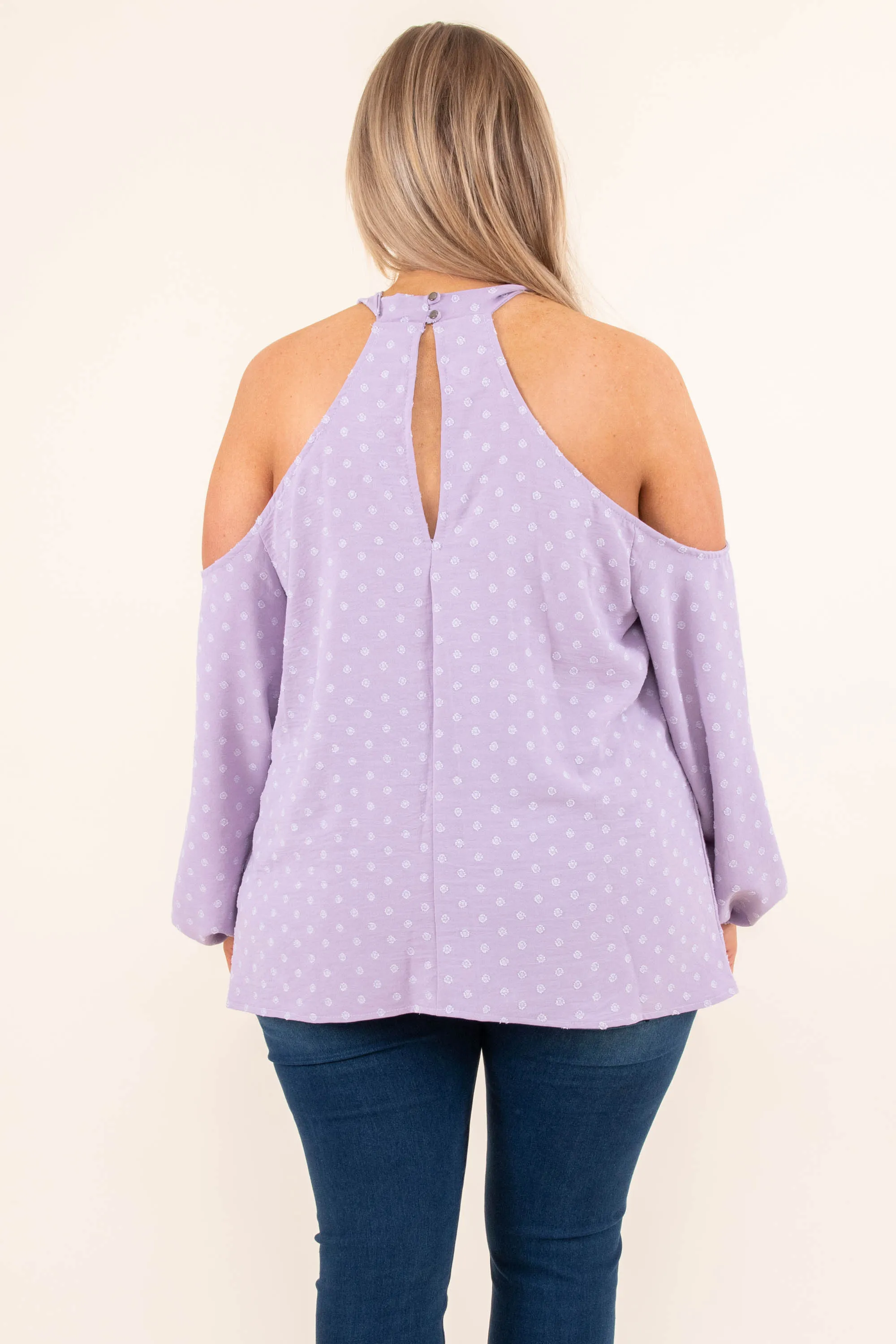 Fun In The City Blouse, Lilac