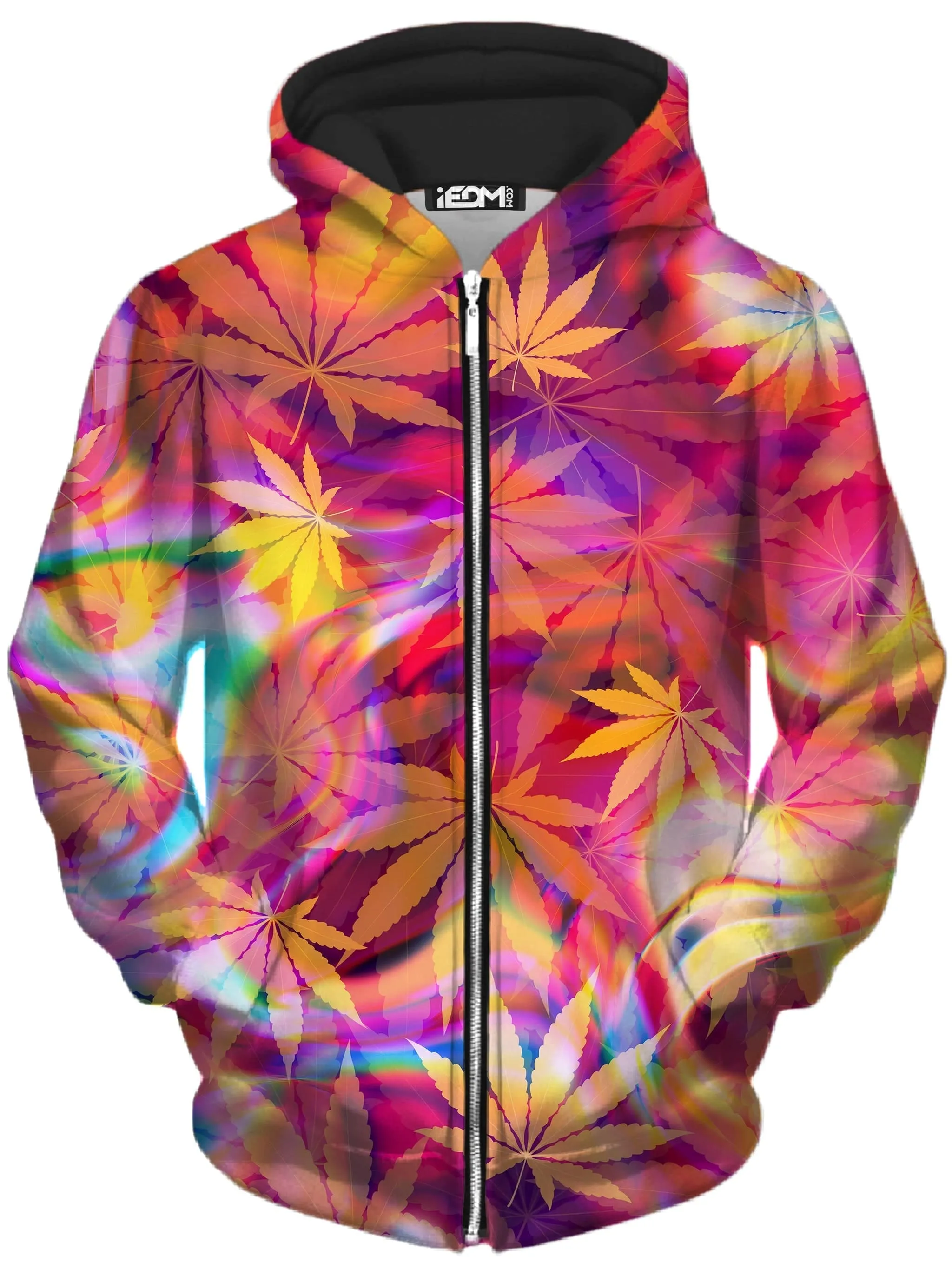 Ganja Dreamin Zip-Up Hoodie and Joggers Combo