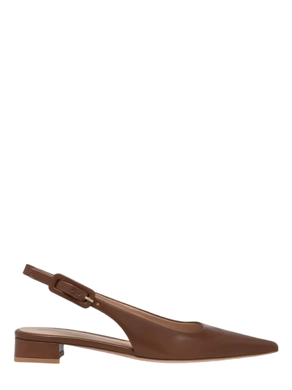 Gianvito Rossi Sling Back Flat in Havana