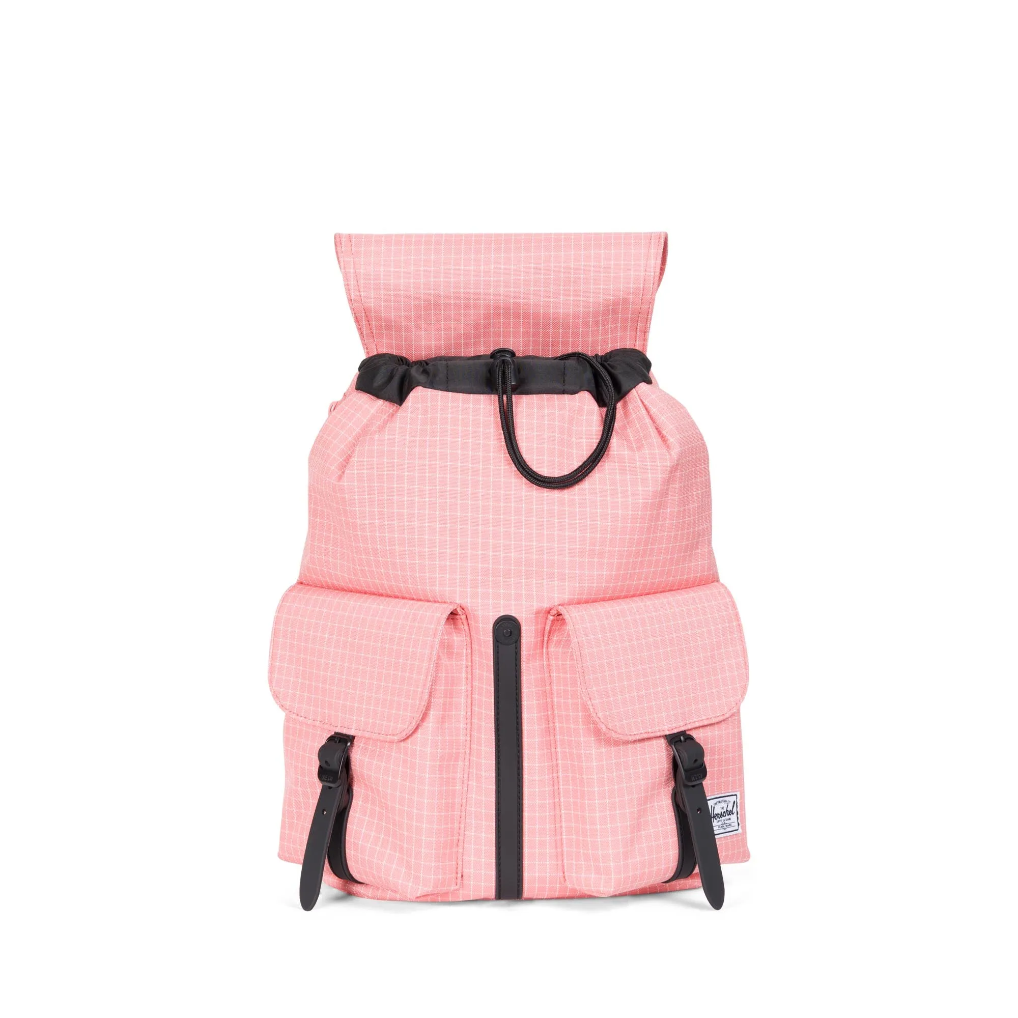 Herschel Dawson X-Small Strawberry Ice Grid/Black Rubber