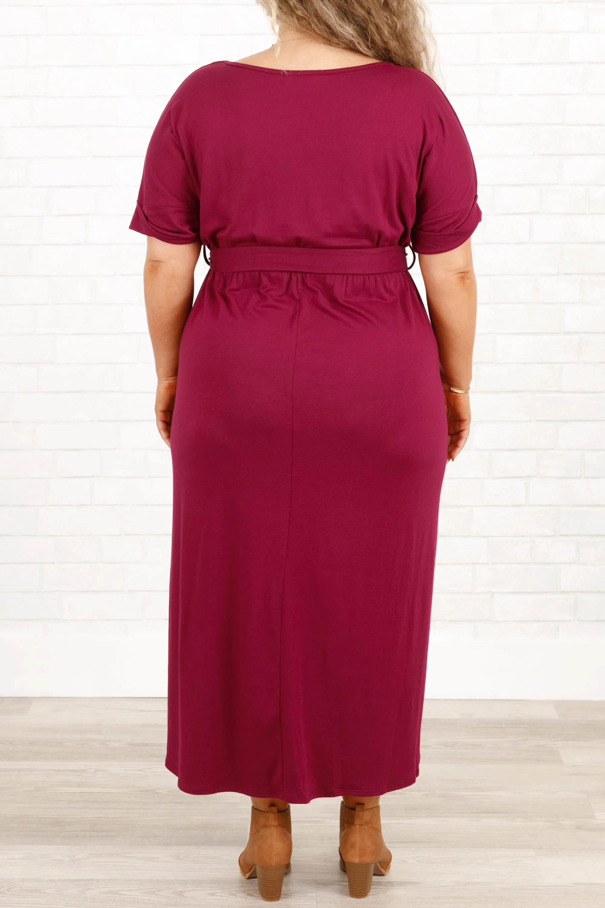 I'm Speechless Dress, Dark Plum