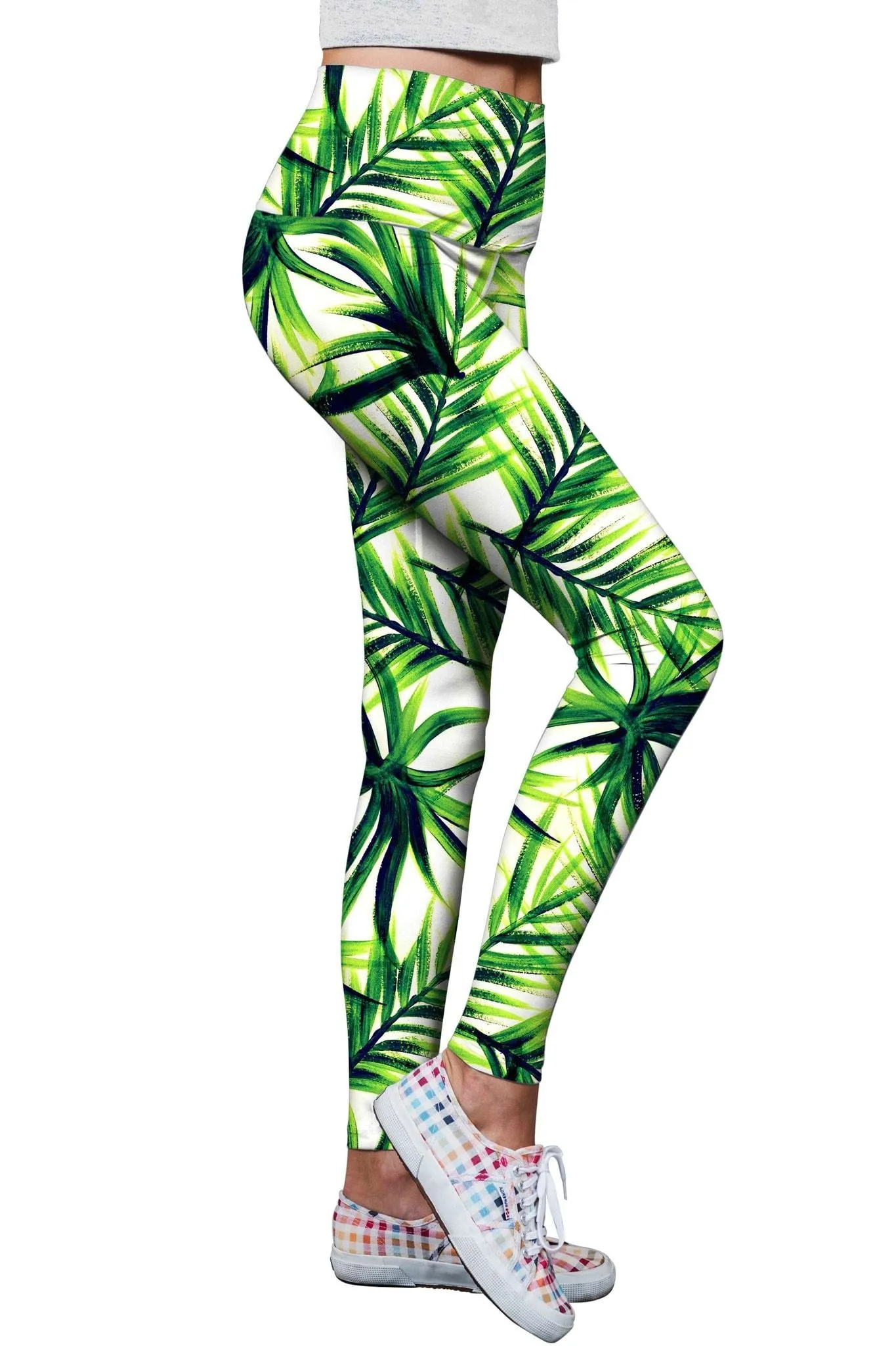 Island Life Lucy Floral Print Performance Leggings - Women