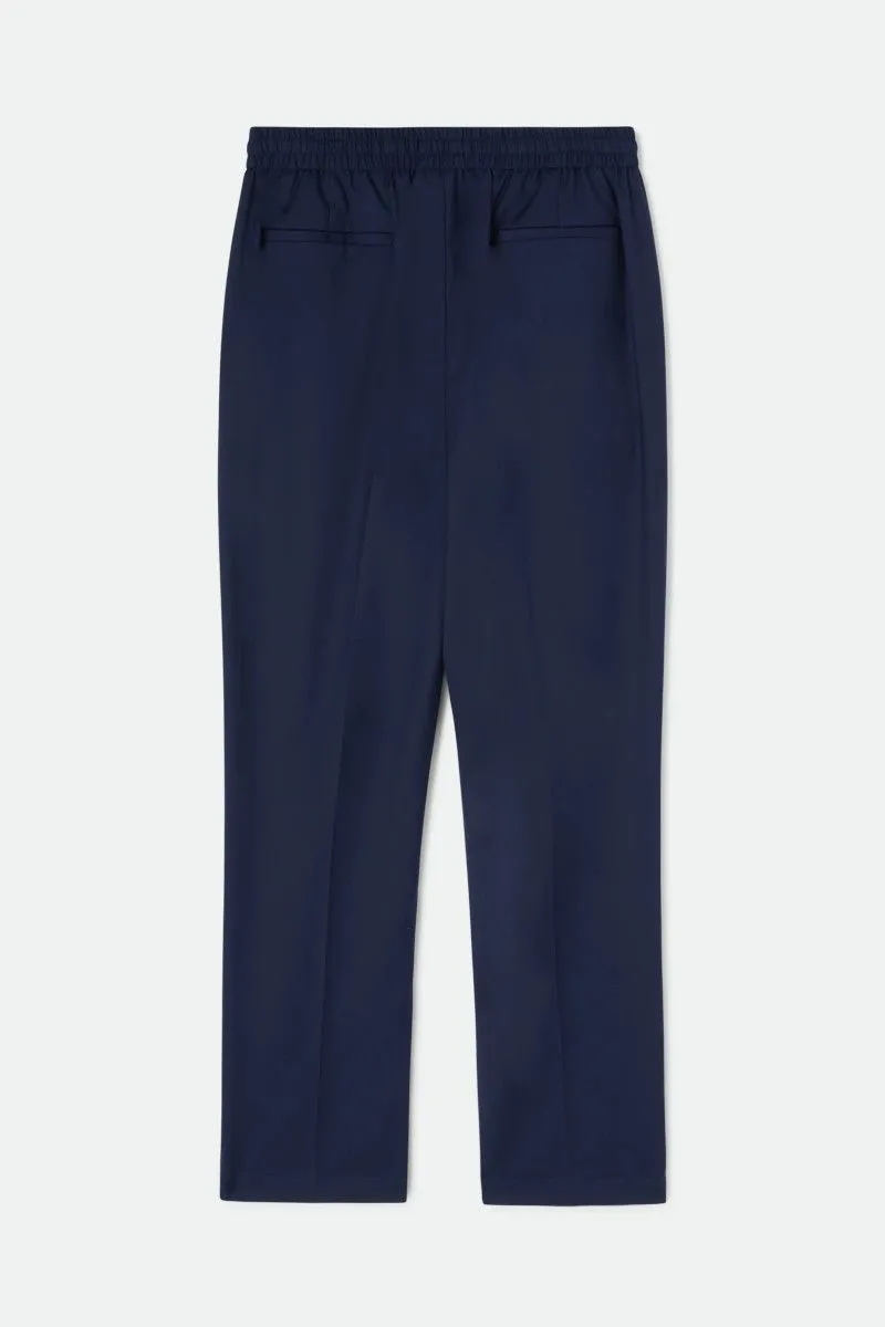 Joggers in fresco di lana uomo Blu