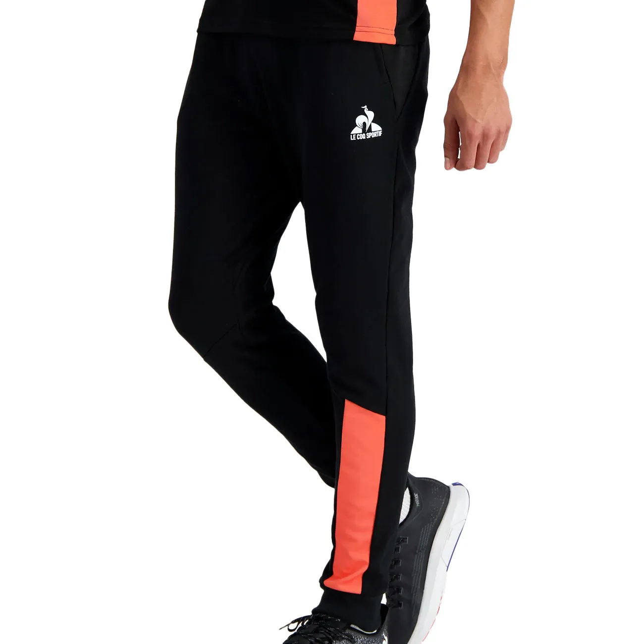 JOGGERS TRAINING PERFORMANCE Uomo Black Orange