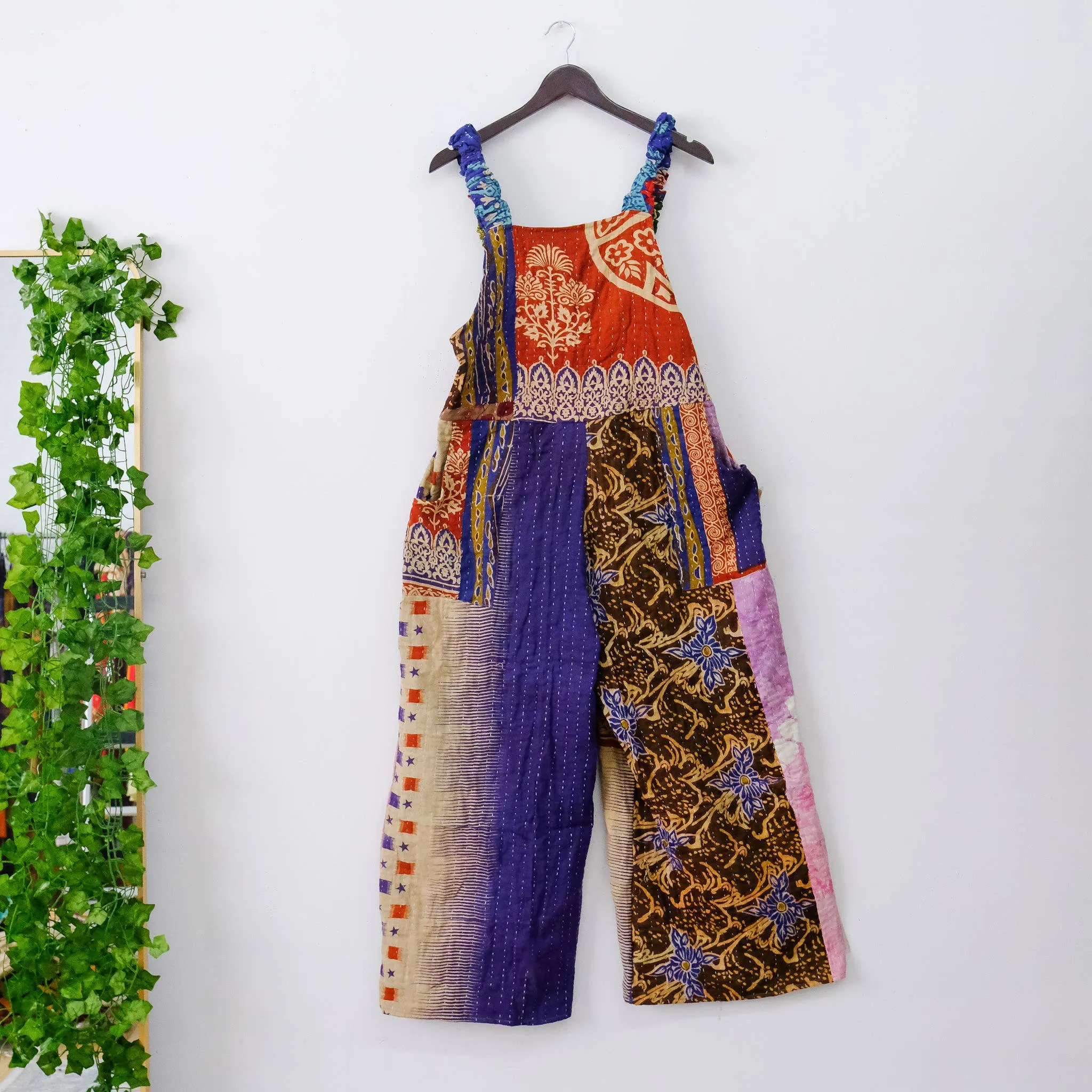 Kantha Handmade Wide Leg Jumpsuit