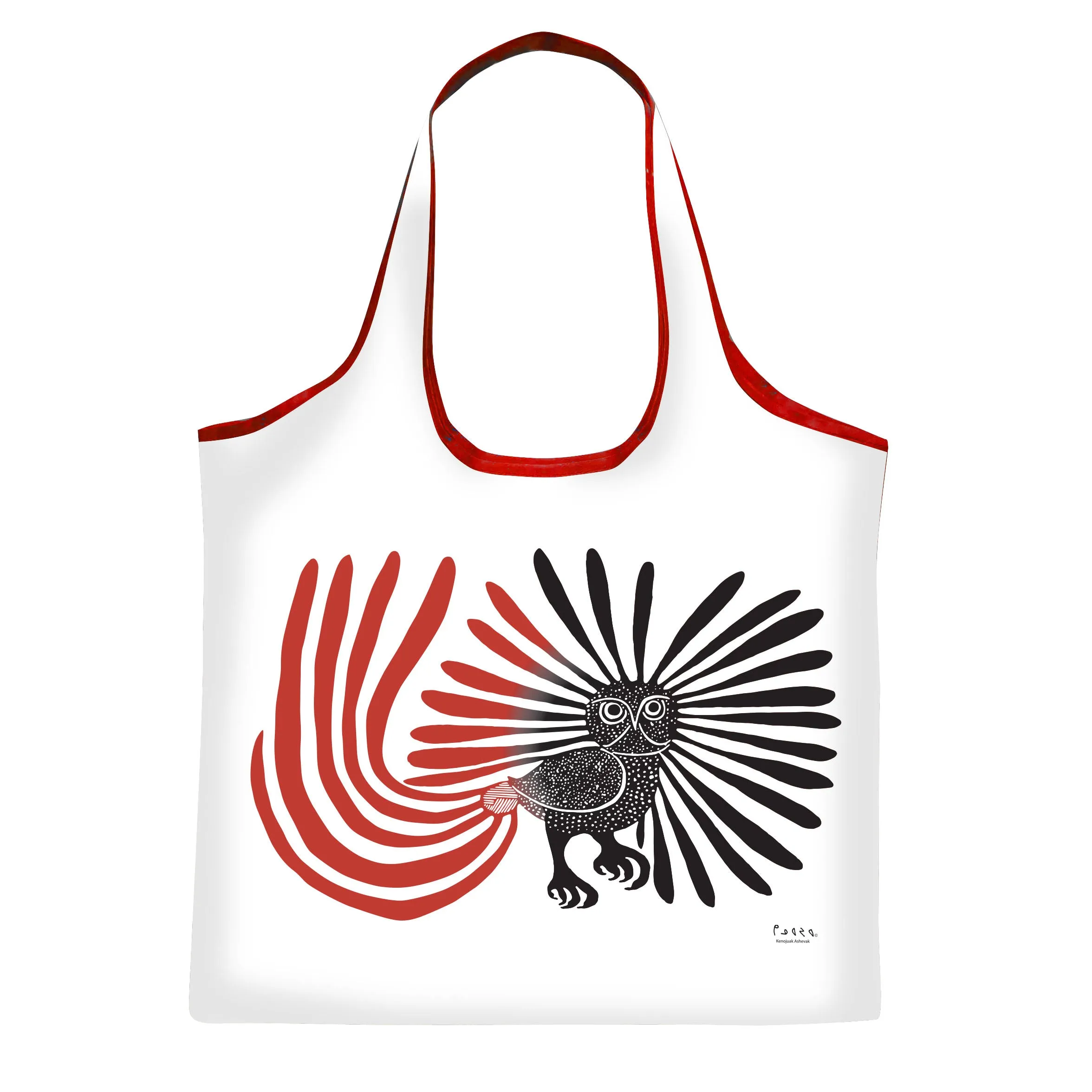 Kenojuak Ashevak Enchanted Owl Eco-Reusable Bag