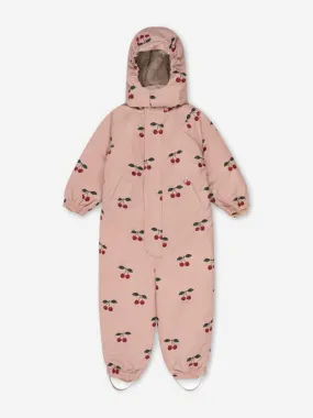 Konges Sljd Girls Ma Grande Nohr Snowsuit in Pink